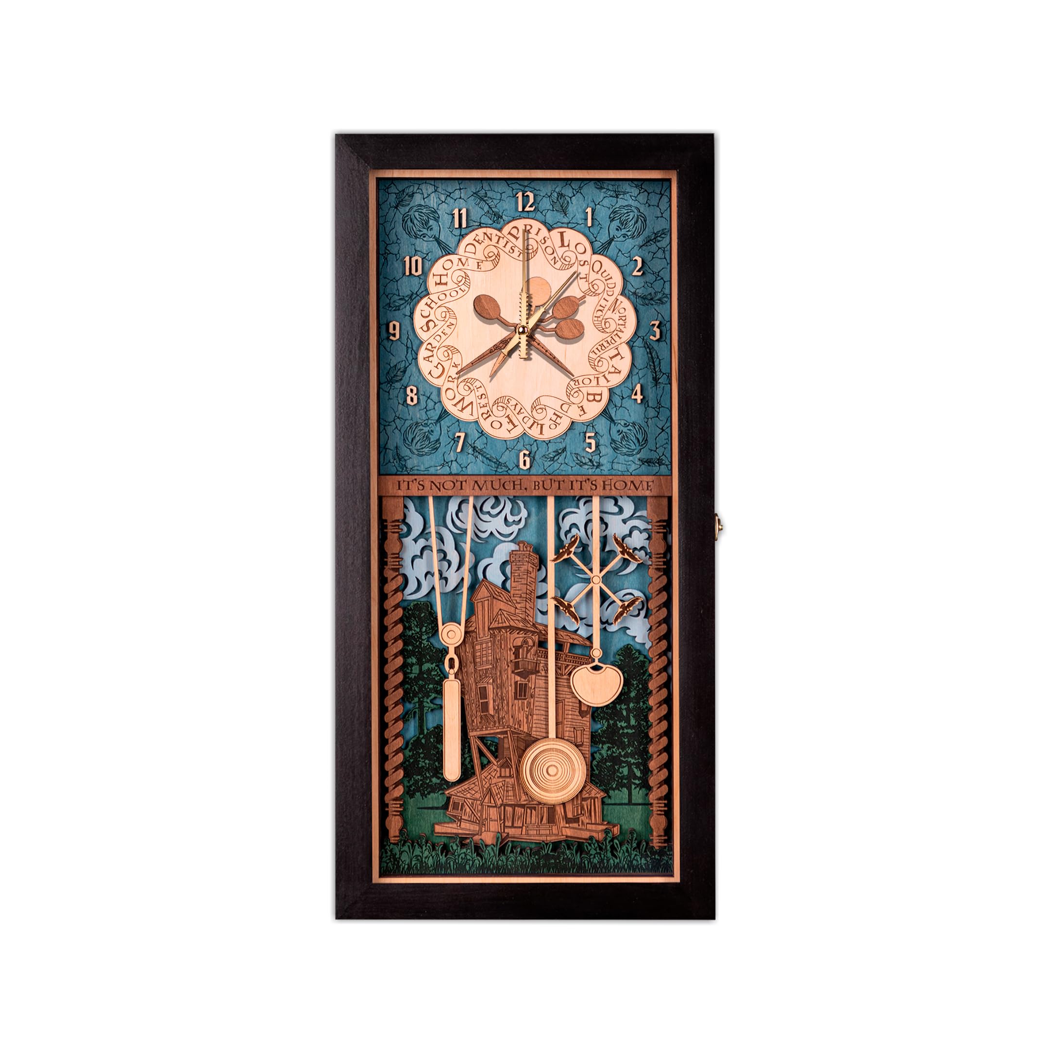 Amazon.com: ZE WOOD Weasley Family Harry Potter 3D Wall Clock